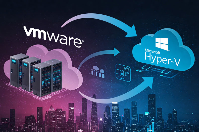 Servizio di migrazione da VMware a Hyper-V